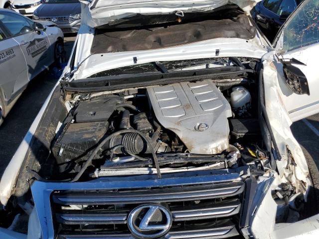 JTJBM7FX7K5210916 - 2019 LEXUS GX 460 WHITE photo 12