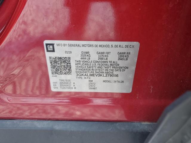 3GKALMEV3KL279056 - 2019 GMC TERRAIN SLE Каштановый фото 13