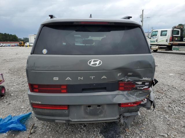 5NMP24G13RH010386 - 2024 HYUNDAI SANTA FE SEL GRAY photo 6