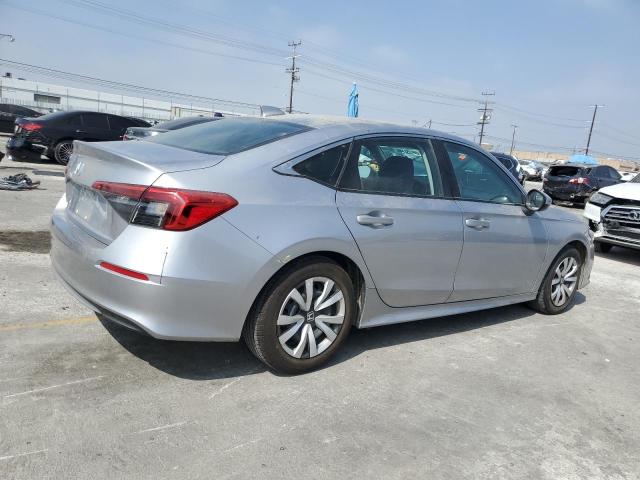 2HGFE2F27NH518241 - 2022 HONDA CIVIC LX SILVER photo 3