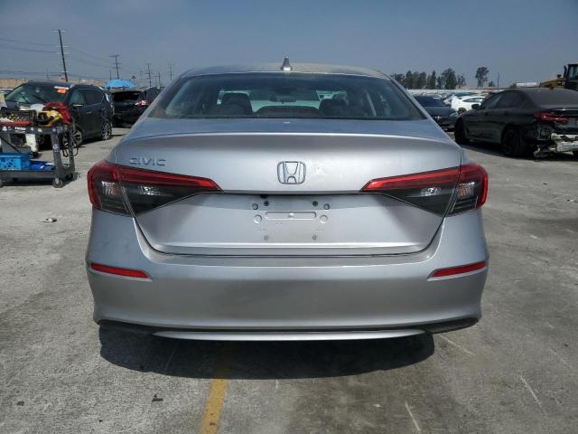 2HGFE2F27NH518241 - 2022 HONDA CIVIC LX SILVER photo 6