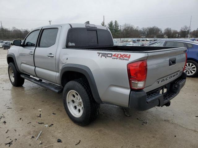 3TMCZ5AN9HM097251 - 2017 TOYOTA TACOMA DOUBLE CAB GRAY photo 2