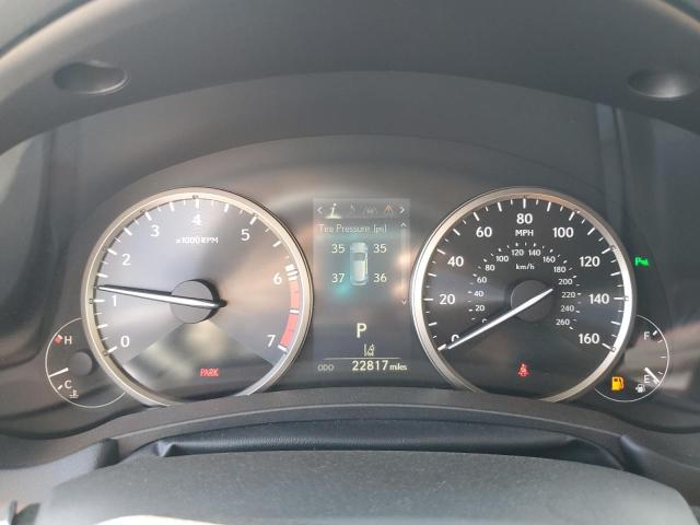 JTJDARDZ0M5030102 - 2021 LEXUS NX 300 BASE შავი ფოტო 9