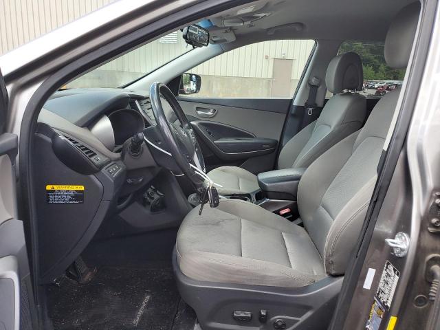 5XYZU3LB2DG005064 - 2013 HYUNDAI SANTA FE S GRAY photo 7