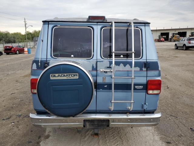 1GBEG25K6L7140058 - 1990 CHEVROLET G20 BLUE photo 6