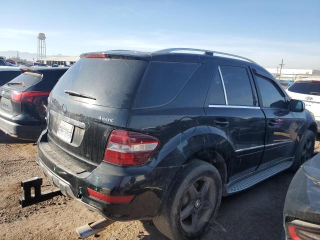 4JGBB72E19A450716 - 2009 MERCEDES-BENZ ML 550 BLACK photo 3