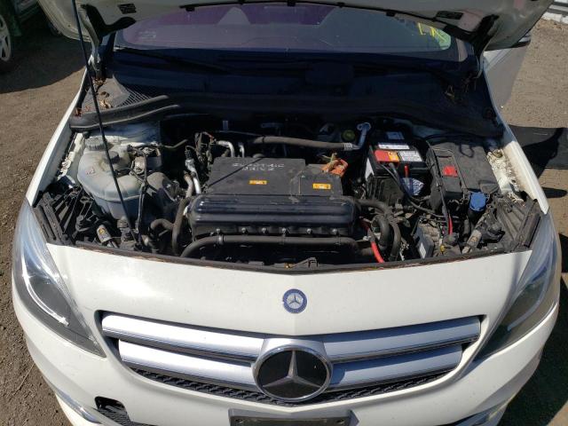 WDDVP9AB9FJ004658 - 2015 MERCEDES-BENZ B ELECTRIC WHITE photo 11