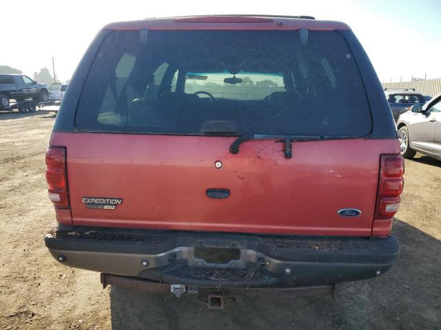 1FMFU16L72LA26274 - 2002 FORD EXPEDITION XLT RED photo 6