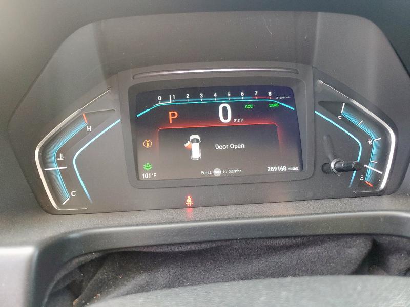 5FNRL6H7XKB029027 - 2019 HOND ODYSSEY EXL GRAY photo 9