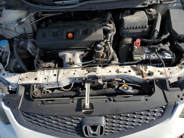 2HGFG3B87CH504833 - 2012 HONDA CIVIC EX WHITE photo 11