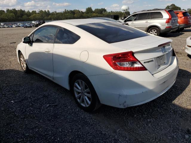2HGFG3B87CH504833 - 2012 HONDA CIVIC EX WHITE photo 2