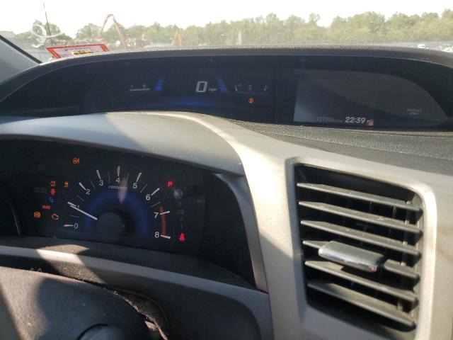 2HGFG3B87CH504833 - 2012 HONDA CIVIC EX WHITE photo 9