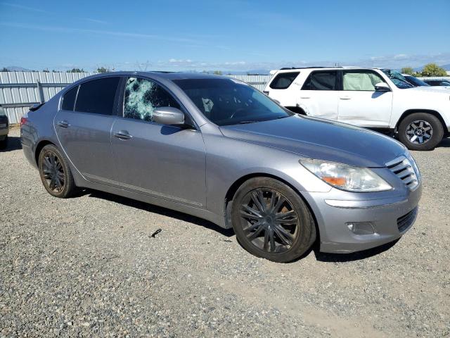 KMHGC46F39U045850 - 2009 HYUNDAI GENESIS 4.6L SILVER photo 4