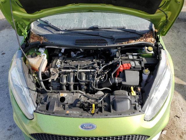 3FADP4DJXKM131451 - 2019 FORD FIESTA ST GREEN photo 11