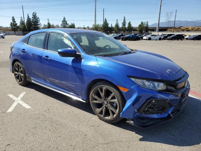 SHHFK7H42KU421323 - 2019 HONDA CIVIC SPORT 蓝色 照片 4