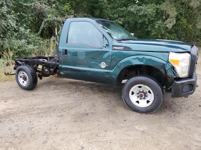 1FTBF3BT9BEB10373 - 2011 FORD F-350 SUPER DUTY GREEN photo 4