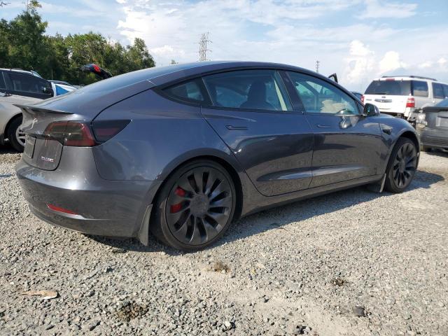 5YJ3E1EC7PF612098 - 2023 TESLA MODEL 3 Сұр фото 3