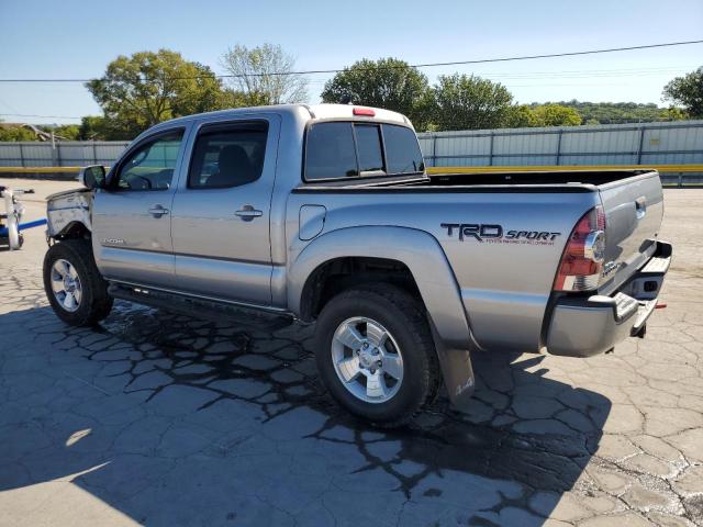 3TMLU4EN1FM178647 - 2015 TOYOTA TACOMA DOUBLE CAB SILVER photo 2