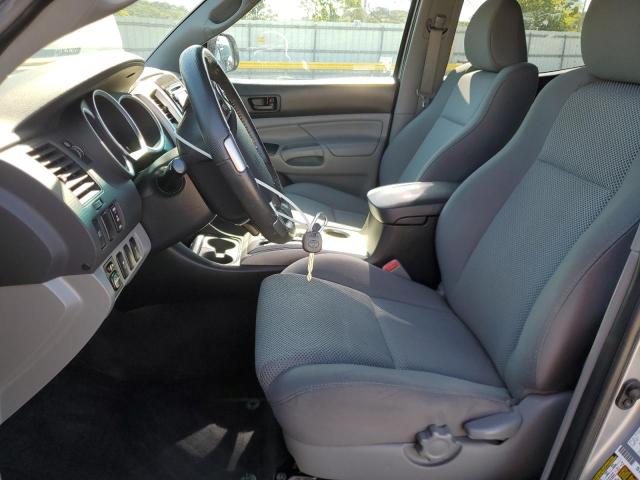 3TMLU4EN1FM178647 - 2015 TOYOTA TACOMA DOUBLE CAB SILVER photo 7