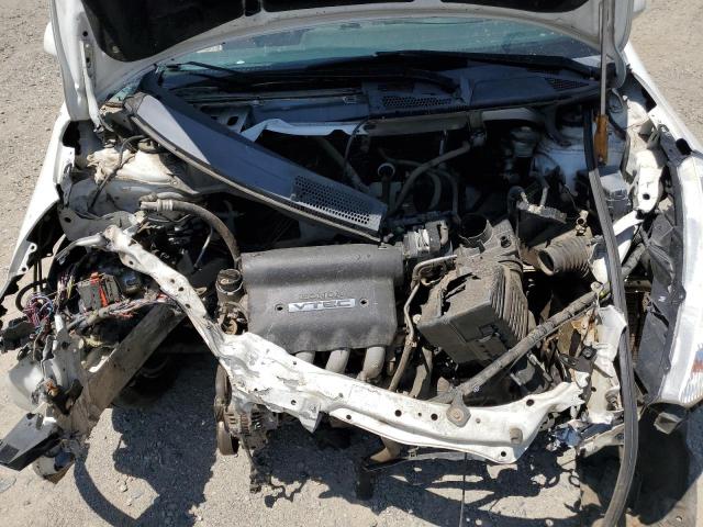 JHMGD37677S055587 - 2007 HONDA FIT S თეთრი ფოტო 11