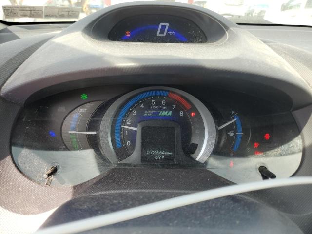 JHMZE2H74AS019578 - 2010 HONDA INSIGHT EX SILVER photo 9