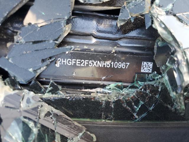 2HGFE2F5XNH510967 - 2022 HONDA CIVIC SPORT BLACK photo 12