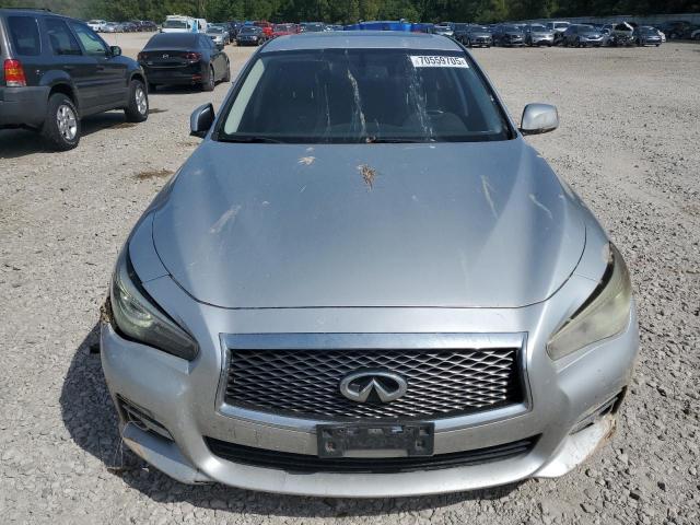 JN1BV7AP3EM682860 - 2014 INFINITI Q50 BASE SILVER photo 5