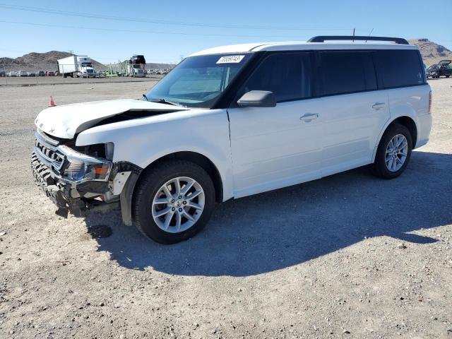 2FMGK5B8XEBD42484 - 2014 FORD FLEX SE WHITE photo 1