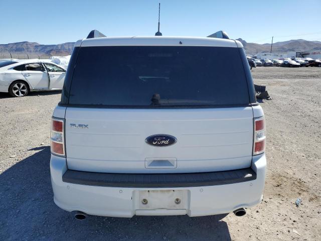 2FMGK5B8XEBD42484 - 2014 FORD FLEX SE WHITE photo 6