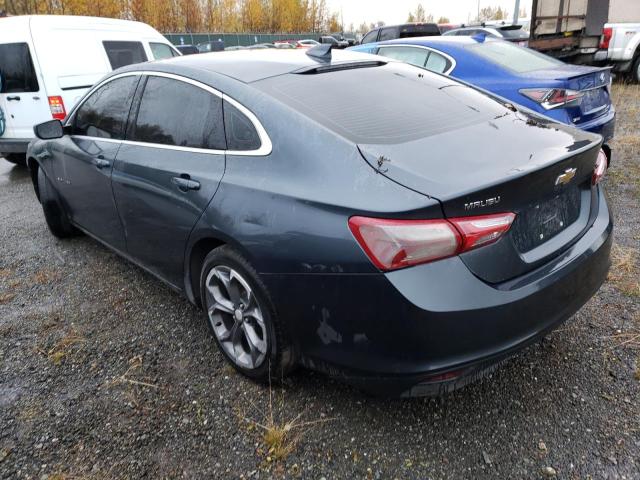 1G1ZD5ST8LF110899 - 2020 CHEVROLET MALIBU LT BLUE photo 2