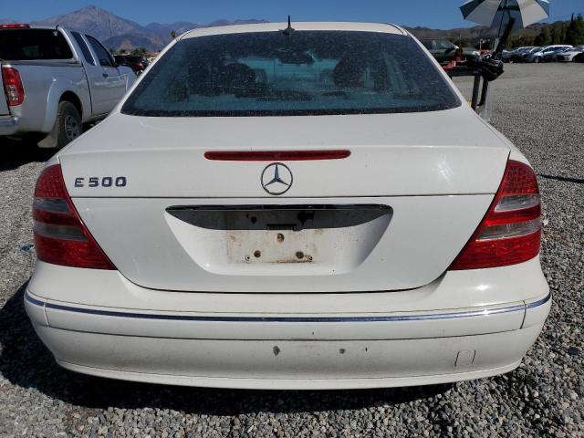 WDBUF70J83A125830 - 2003 MERCEDES-BENZ E 500 WHITE photo 6