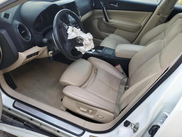 1N4AA5AP2EC483142 - 2014 NISSAN MAXIMA S WHITE photo 7