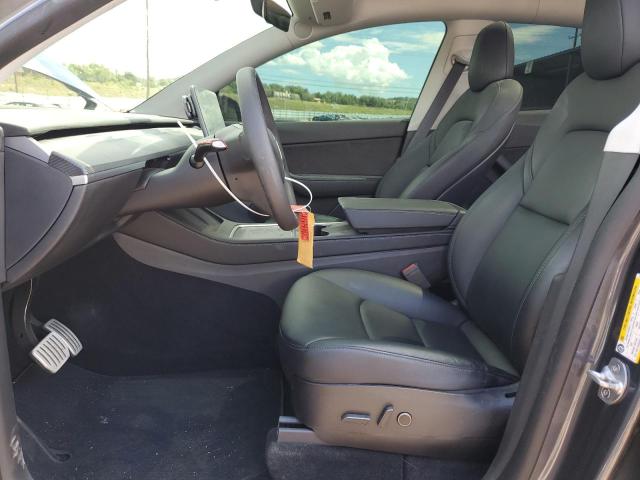 7SAYGDEF8NF378176 - 2022 TESLA MODEL Y GRAY photo 7