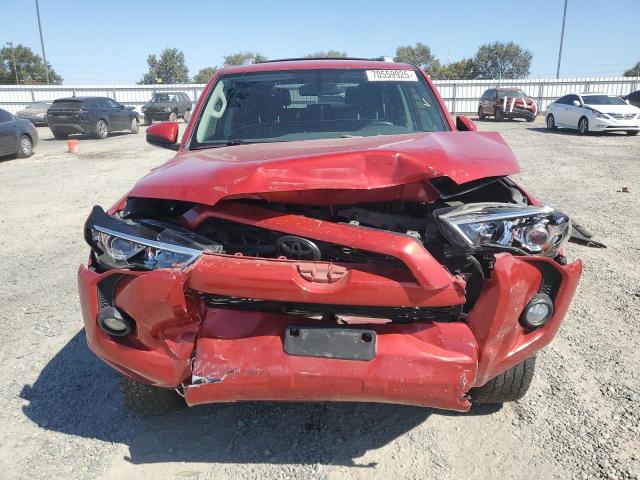 JTEBU5JR1J5511109 - 2018 TOYOTA 4RUNNER SR5/SR5 PREMIUM Կարմիր լուսանկար 5