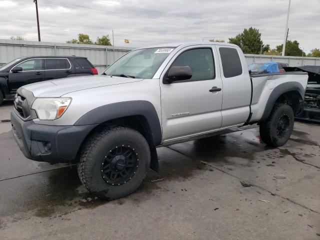 5TFUX4EN2DX017078 - 2013 TOYOTA TACOMA ACCESS CAB ვერცხლისფერი ფოტო 1