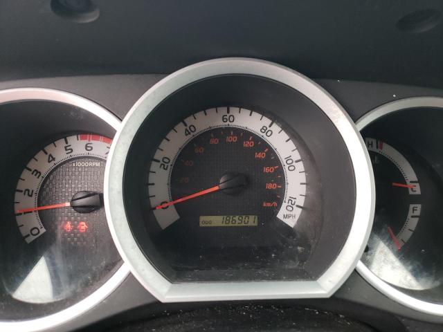 5TFUX4EN2DX017078 - 2013 TOYOTA TACOMA ACCESS CAB ვერცხლისფერი ფოტო 9