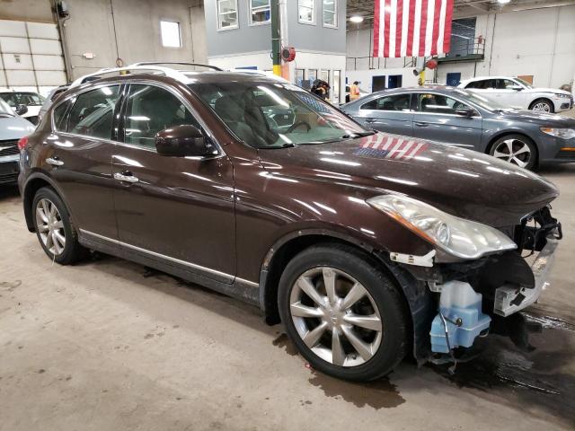 JNKAJ09FX8M359108 - 2008 INFINITI EX35 BASE შავი ფოტო 4