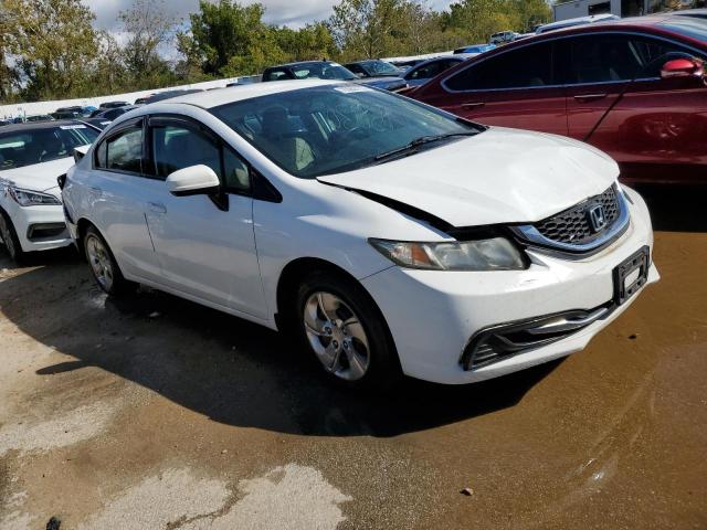 19XFB2F51EE023823 - 2014 HONDA CIVIC LX WHITE photo 4