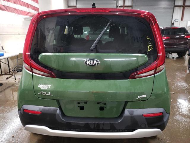 KNDJ23AU0L7039426 - 2020 KIA SOUL LX GREEN photo 6