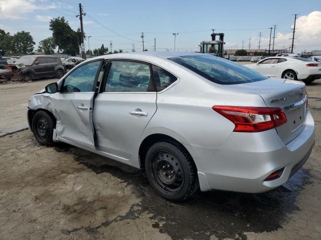 3N1AB7AP6JY345577 - 2018 NISSAN SENTRA S SILVER photo 2