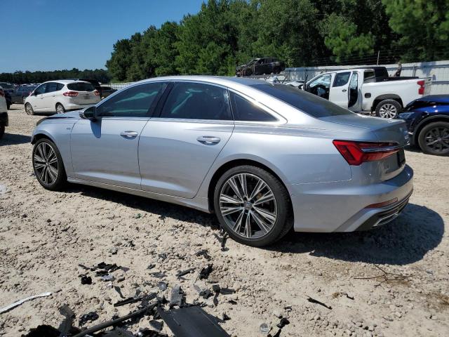 WAUL2AF26KN062690 - 2019 AUDI A6 PREMIUM PLUS Srebrny zdjęcie 2