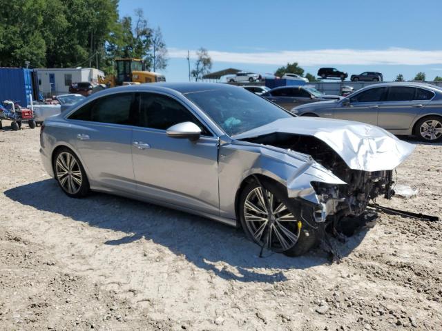 WAUL2AF26KN062690 - 2019 AUDI A6 PREMIUM PLUS Srebrny zdjęcie 4