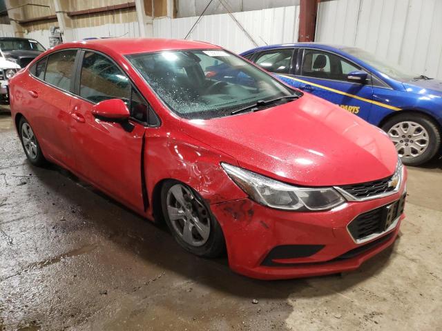 1G1BC5SMXH7159875 - 2017 CHEVROLET CRUZE LS RED photo 4