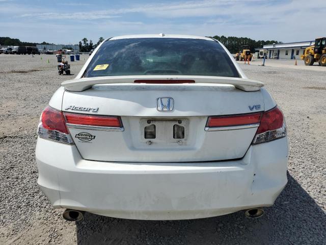 1HGCP3F8XCA024670 - 2012 HONDA ACCORD EXL WHITE photo 6