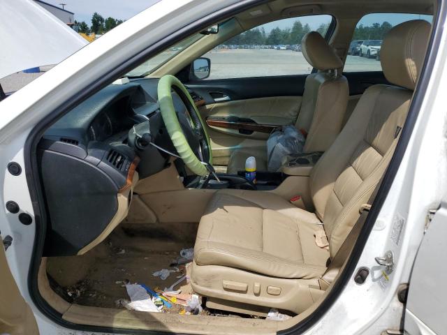 1HGCP3F8XCA024670 - 2012 HONDA ACCORD EXL WHITE photo 7