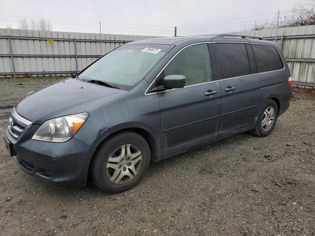 5FNRL38716B441552 - 2006 HONDA ODYSSEY EXL BLUE photo 1