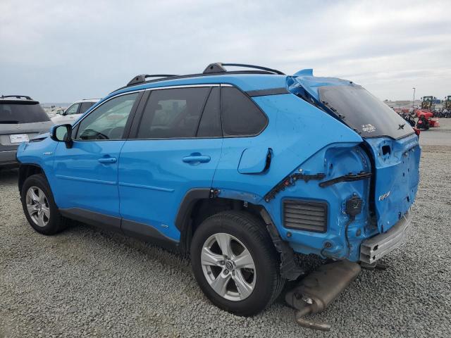 2T3RWRFV5KW042594 - 2019 TOYOTA RAV4 XLE BLUE photo 2