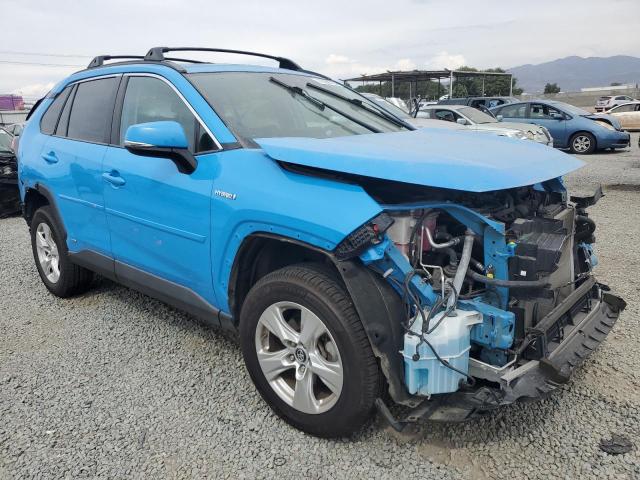 2T3RWRFV5KW042594 - 2019 TOYOTA RAV4 XLE BLUE photo 4