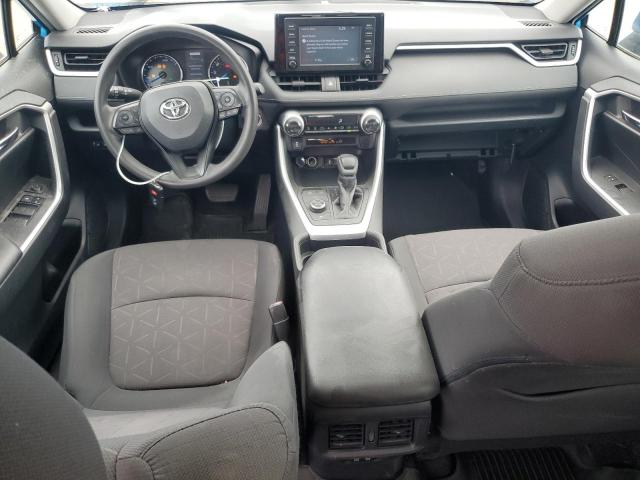 2T3RWRFV5KW042594 - 2019 TOYOTA RAV4 XLE BLUE photo 8
