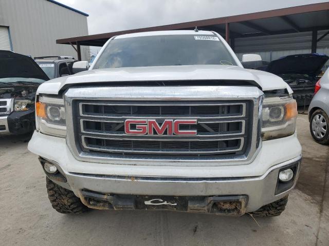 1GTV2UEC5EZ116159 - 2014 GMC SIERRA K1500 SLE WHITE photo 5